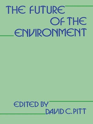 cover image of The Future of the Environment